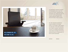 Tablet Screenshot of jdc-consulting.de